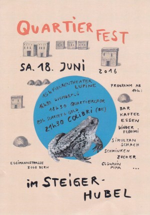 Flyer Quartierfest